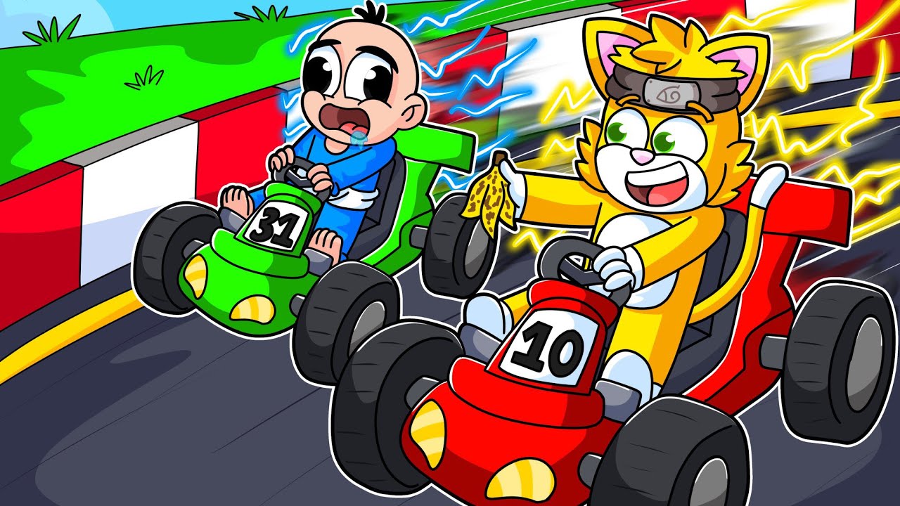 Volviéndome el MEJOR Piloto de KARTS En Roblox! | 2 Noobs vs CARRERA de KARTS