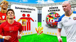 İspanya-Türki̇ye Karmasi Vs. Dünya Karmasi Futbolcular