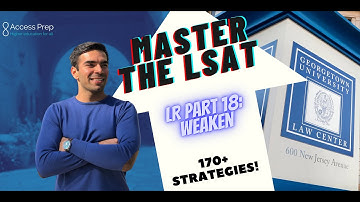 Weaken Questions | LSAT [Free Only Till December 27th]