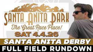 2026 SANTA ANITA DERBY - ANALYSIS PICKS SANTA ANITA