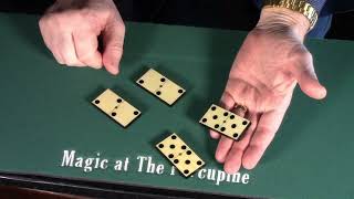 Full Speed Demo of Dizzy Dominoes by Tonny Van Dommelen Performed by Andy Martin Guide