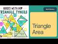 Triangle Area Tricks 🔺 | Base Height, Heron’s Formula, Trigonometry & Coordinate Geometry