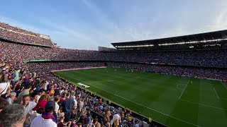 95.000 Fans Singing Barça Anthem | Last match on old Camp Nou 2023