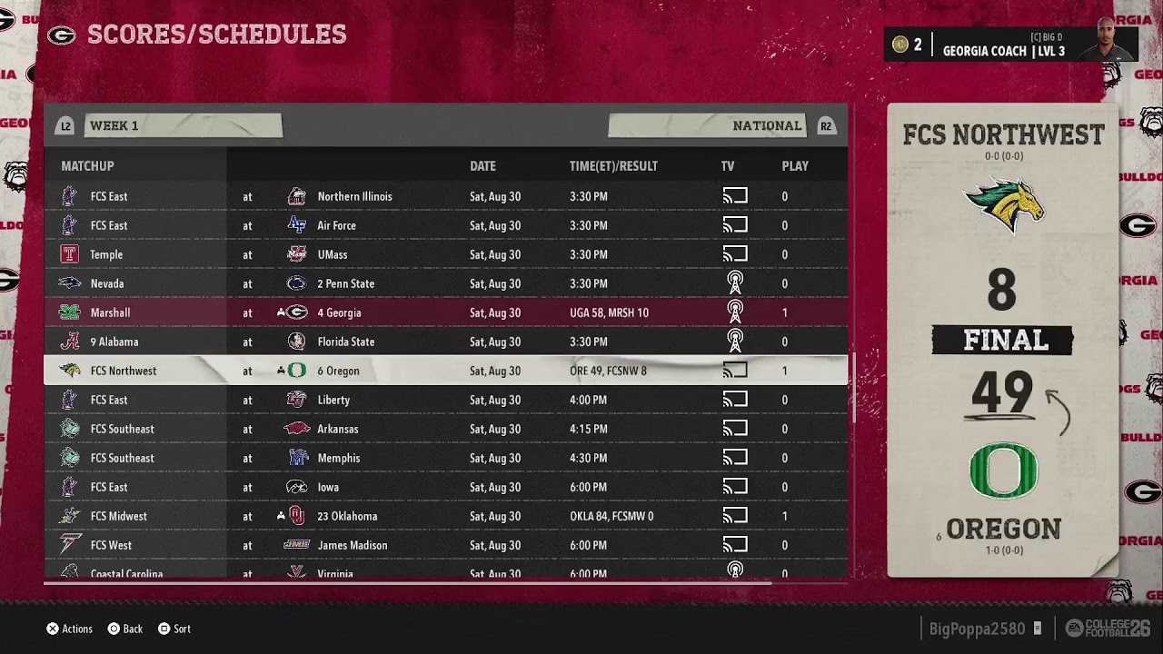 Marshall vs. Georgia