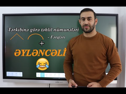 Azərbaycan dili.  Tərkibinə görə təhlil nümunələri. Leksik və qrammatik şəkilçinin fərqi