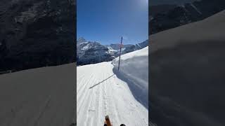 Sledding track Switzerland #switzerland#nature#sledding#alps#winterfun#snowride#mountainviews