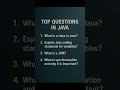 Most Asked Java Questions in Interviews