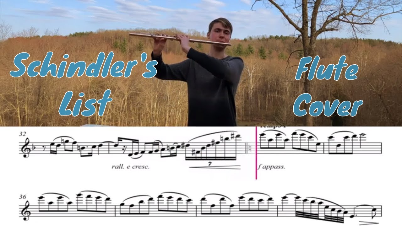 John Williams: Schindler's List (Flute Cover w/ Orchestra) | Devyn Sowry age 16