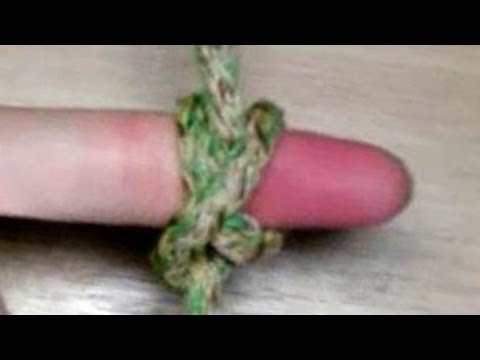Узлы на пальцах Шахтерский узел