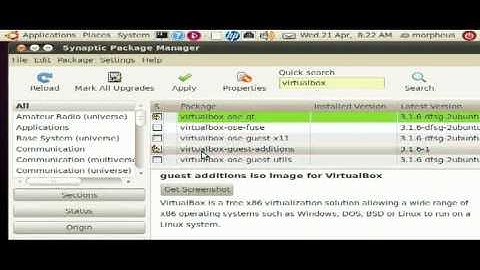 Installing Virtual Box