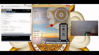 Desain Antarmuka Gui Sensor Mpu 6050 Processing Ide Akses Gyroscope Dengan Arduino Processing Resimi