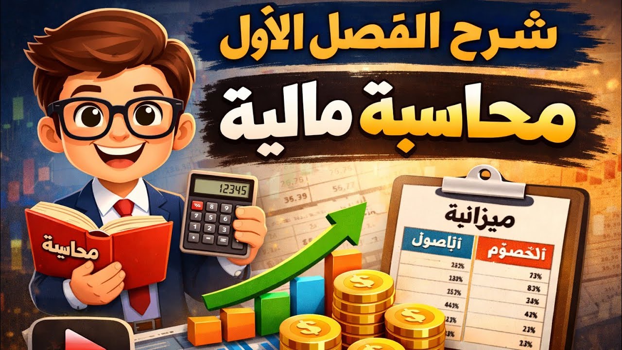 ليه الفصل الأول هو أهم فصل في المحاسبة؟ شرح كامل وبسيط