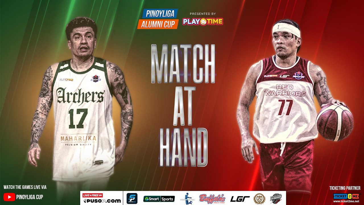 PINOYLIGA ALUMNI CUP S6 | LA SALLE GREEN ARCHERS VS UE RED WARRIORS