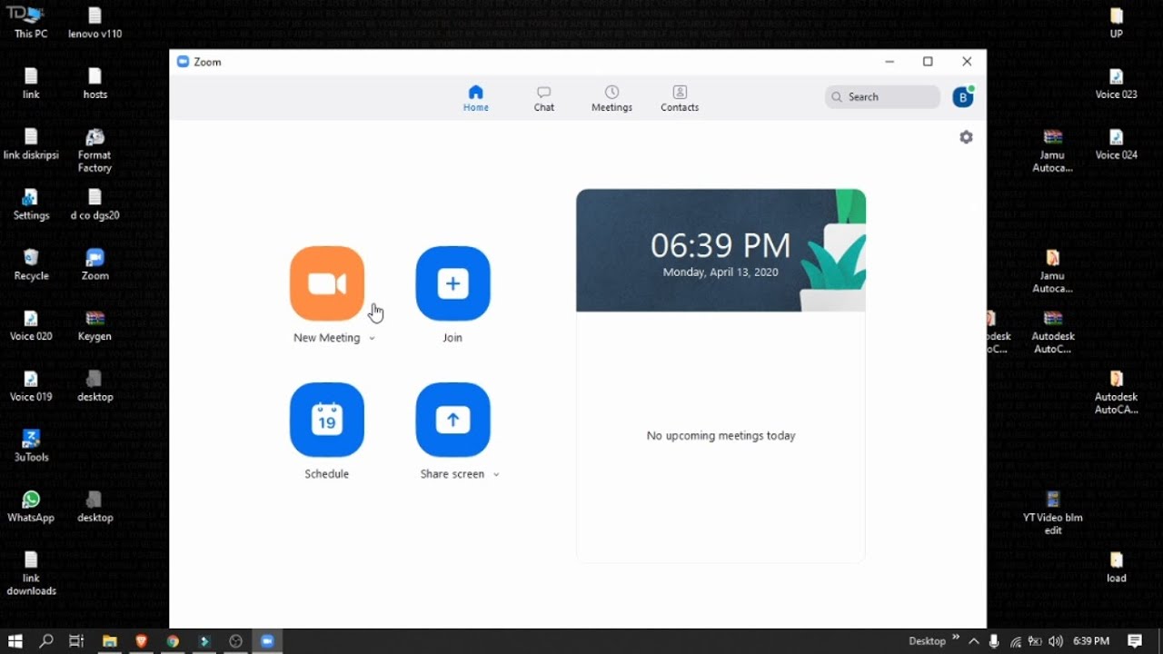 Cara Download dan Instal Aplikasi ZOOM Di Pc Atau... - youtube