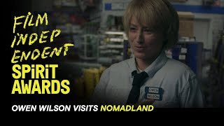 Owen Wilson's Cameo in NOMADLAND | 2021 Film Independent Spirit Awards