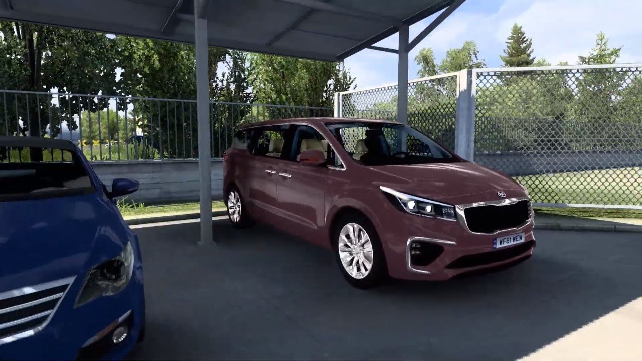 Kia The New Carnival - Euro Truck Simulator 2 [v1.46] - YouTube