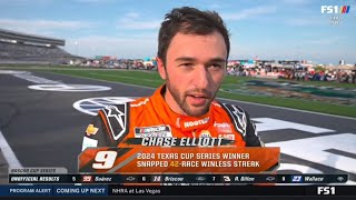 CHASE ELLIOTT BRAD KESELOWSKI POSTRACE INTERVIEW  2024 AUTOTRADER 400 NASCAR CUP SERIES AT TEXAS