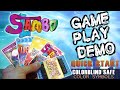 Slambo card game  game play  instruction demo