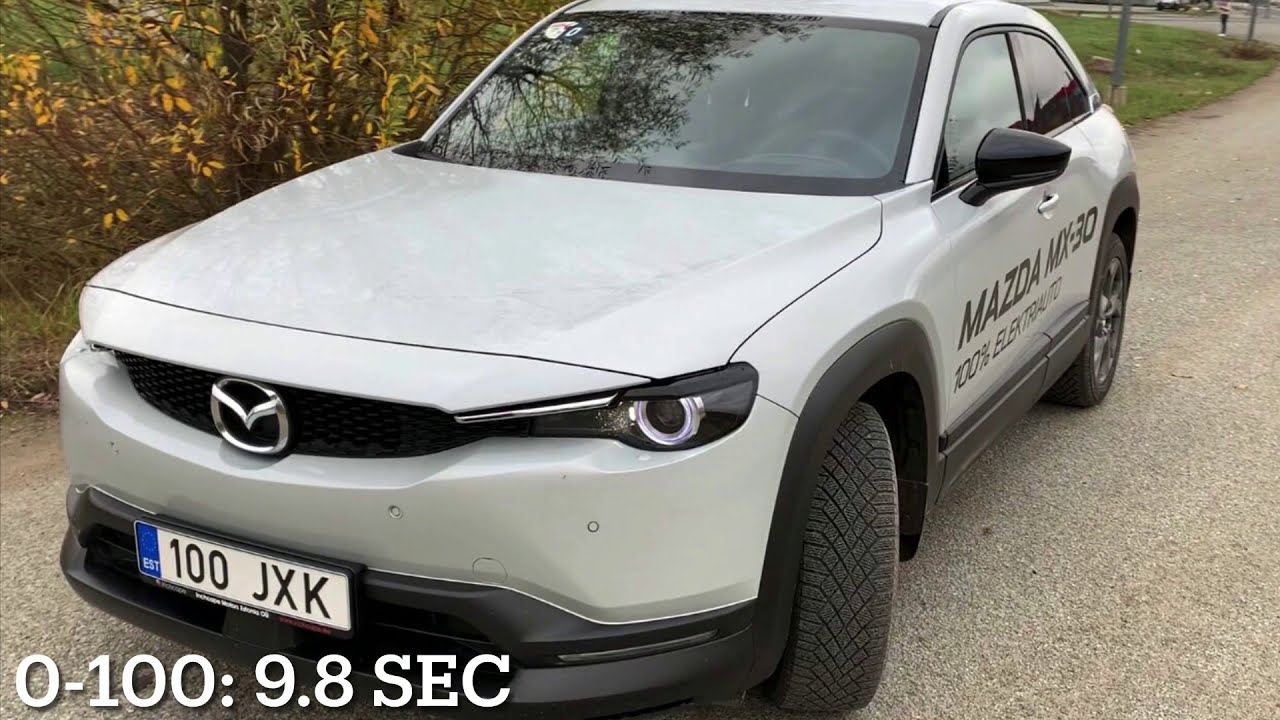 外から見る Mazda Mx 30 Ev の 0 100km H 動画 K Blog Next