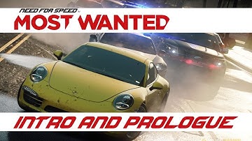 Need For Speed Most Wanted 2012 Cinematic Intro. [4K UHD Graphics, PC Gameplay]