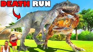 MONSTER TIGER DINOSAUR vs SHINCHAN and CHOP DEATH RUN in ANIMAL REVOLT BATTLE SIMULATOR screenshot 5