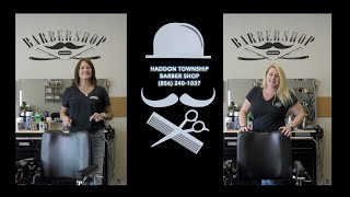 Tommy Vee visits Haddon Township Barber Shop