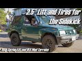 Budget Lift Done Right - BDS 2.5" Suspension Lift for the Suzuki Sidekick / Geo Tracker