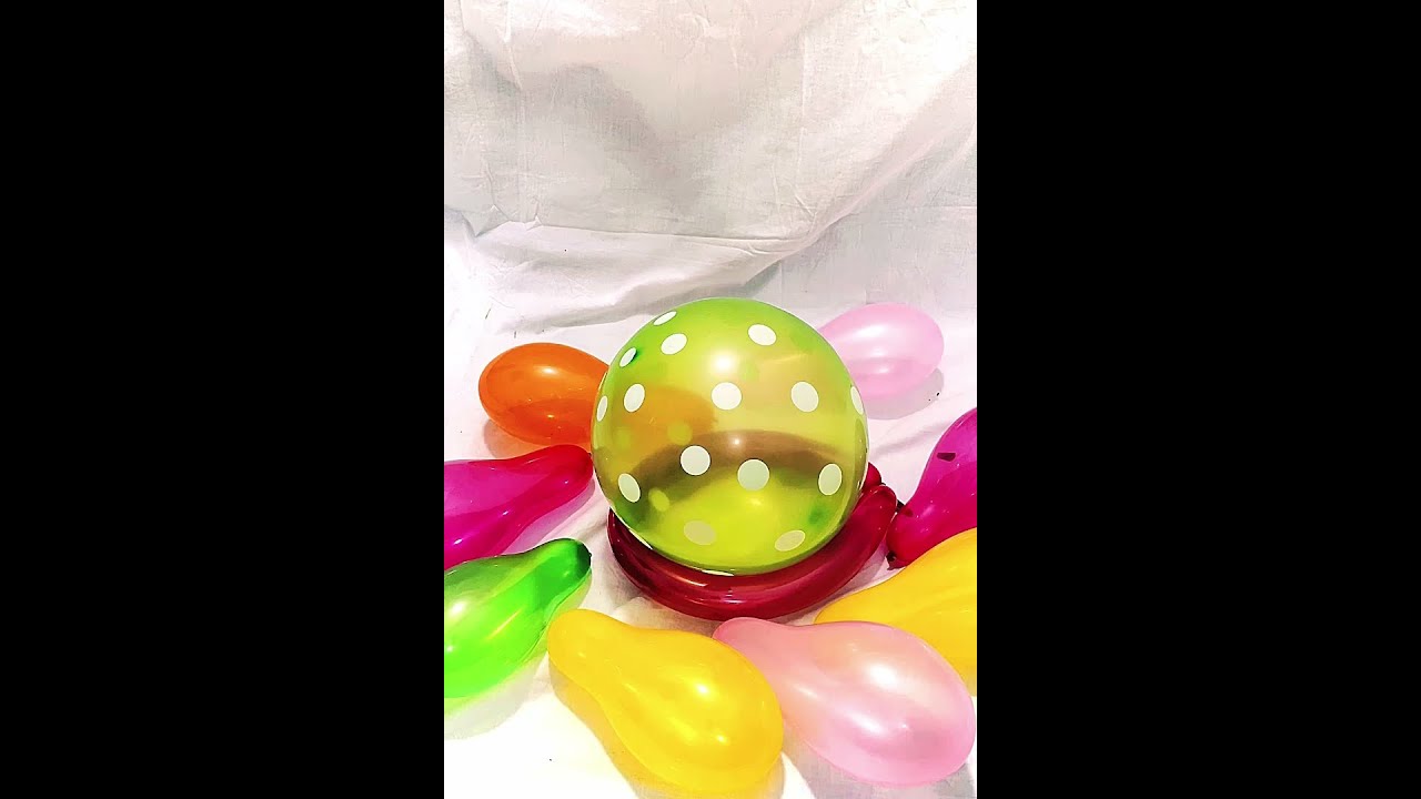 Colourful Balloons pop fun 