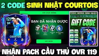 Nhập 2 Code SINH NHẬT COURTOIS FC Mobile VN Mới Nhất Nhận Vé Quay FC Và Pack Cầu Thủ Miễn Phí
