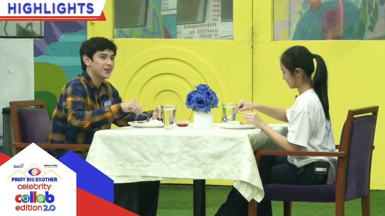 Day 98: CapEath's sweet 1-on-1 meal in Kuya's house! | PBB Collab 2.0