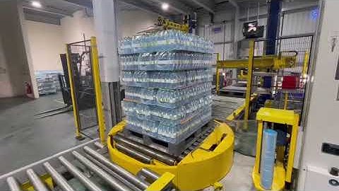 1888 V7 servo-coordinate palletizing and packaging line