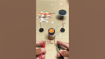 dc motor switch device #dcmotor #experiment #tech