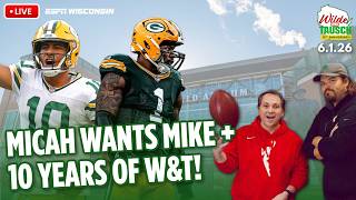 LIVE: Packers OTAs Continue - Latest Updates on Josh Jacobs | Wilde and Tausch 6.1.26