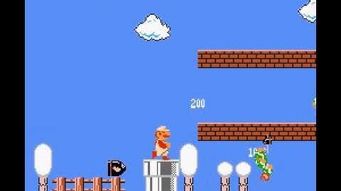 Foxy plays Super Mario Bros. No warp run (NES / Nintendo) - Vizzed.com GamePlay