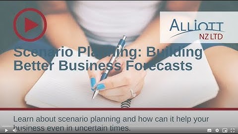Scenario Planning: Building Better Business Forecasts