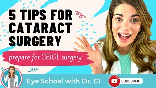 5 Tips To Prepare For Cataract Surgery | Preparing For CEIOL Surgery