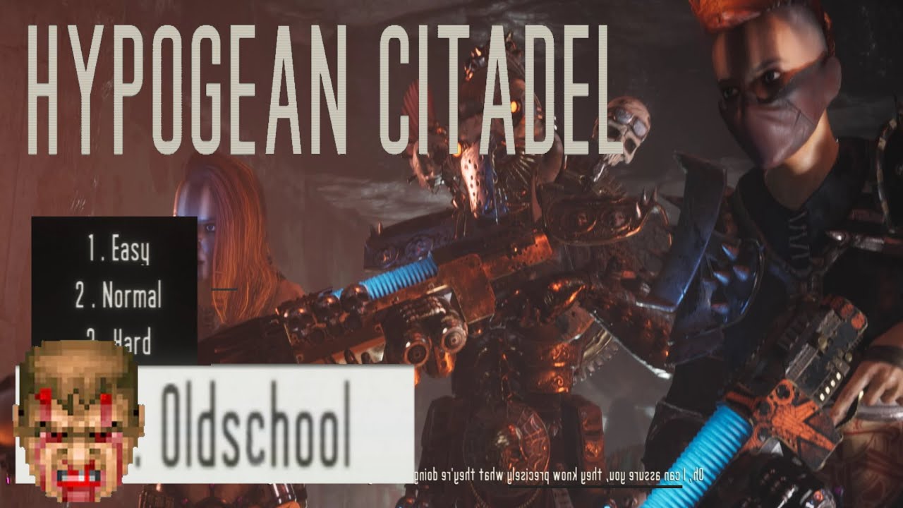 Necromunda Hired Gun gameplay Oldschool difficulty  No Commentary part 6 hypogean citadel