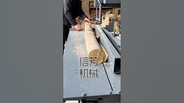 Small 50-type band saw machine #Small band saw machine #Log sliding table saw