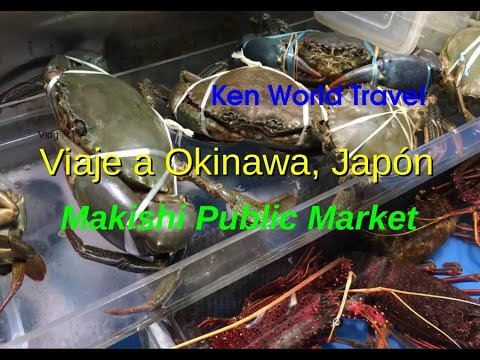 Vlog Viaje a Okinawa, Japón Makishi Public Market