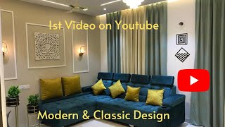 Modern & Classic | 2BHK Interior Design | Interior design ideas | Pride World City | Pune by snb Interioo 516,316 views 2 years ago 10 minutes, 1 second