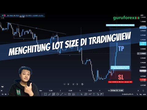 CARA MENGHITUNG LOT SIZE DI TRADINGVIEW | Belajar Forex Dari Awal