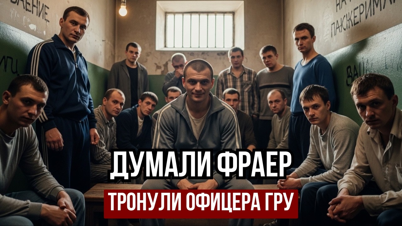 СМОТРЯЩИЙ НЕ ЗНАЛ, КТО ЗАШЕЛ В ХАТУ: Зэки Думали - Фраер, А Оказался Майор ГРУ