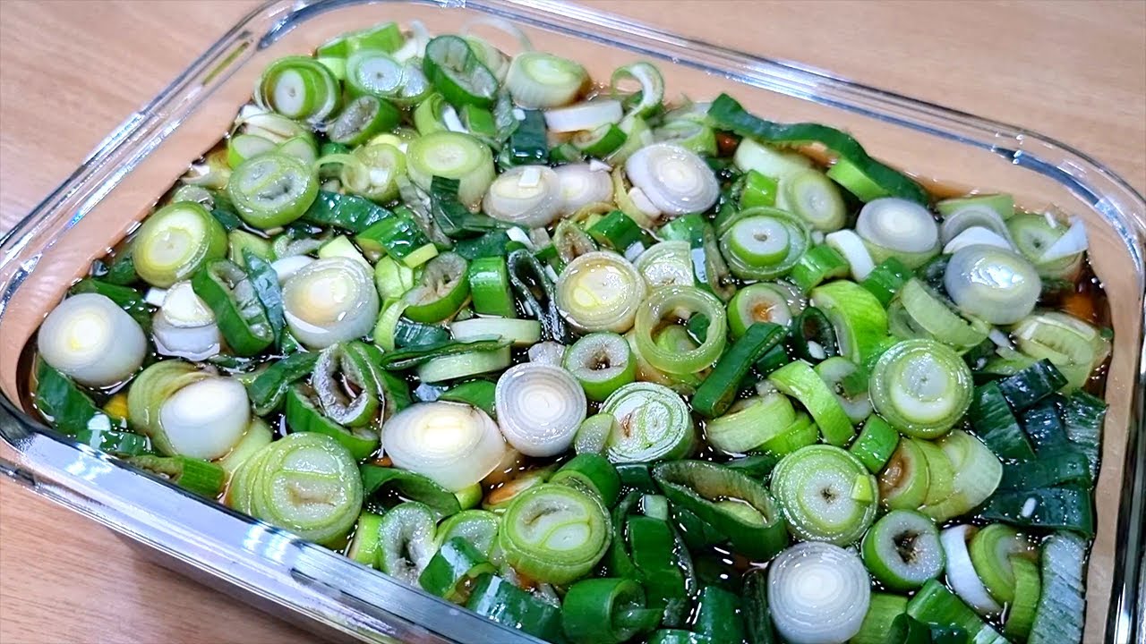 만능 대파 간장소스