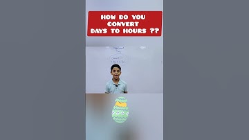#how to #convert day into #hours  ⛏️🧠| Quick Math Magic #easy #maths