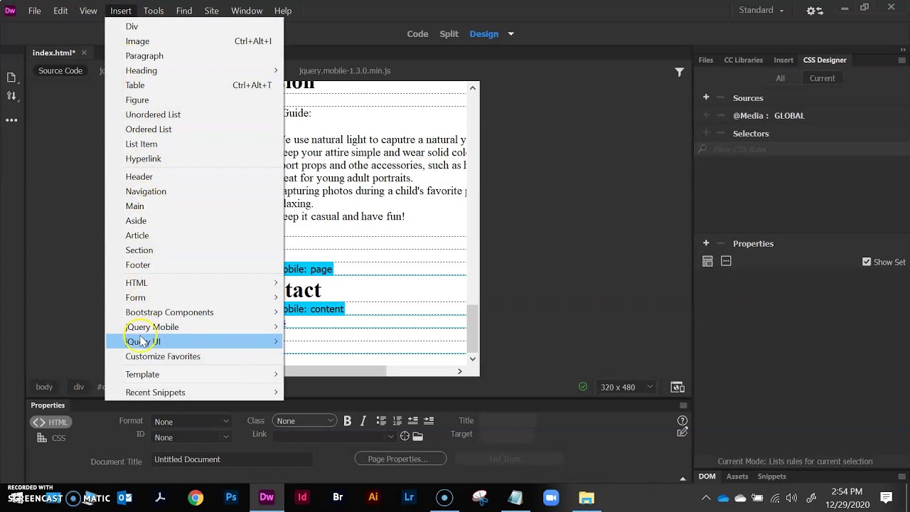 jQuery Mobile Buttons - YouTube