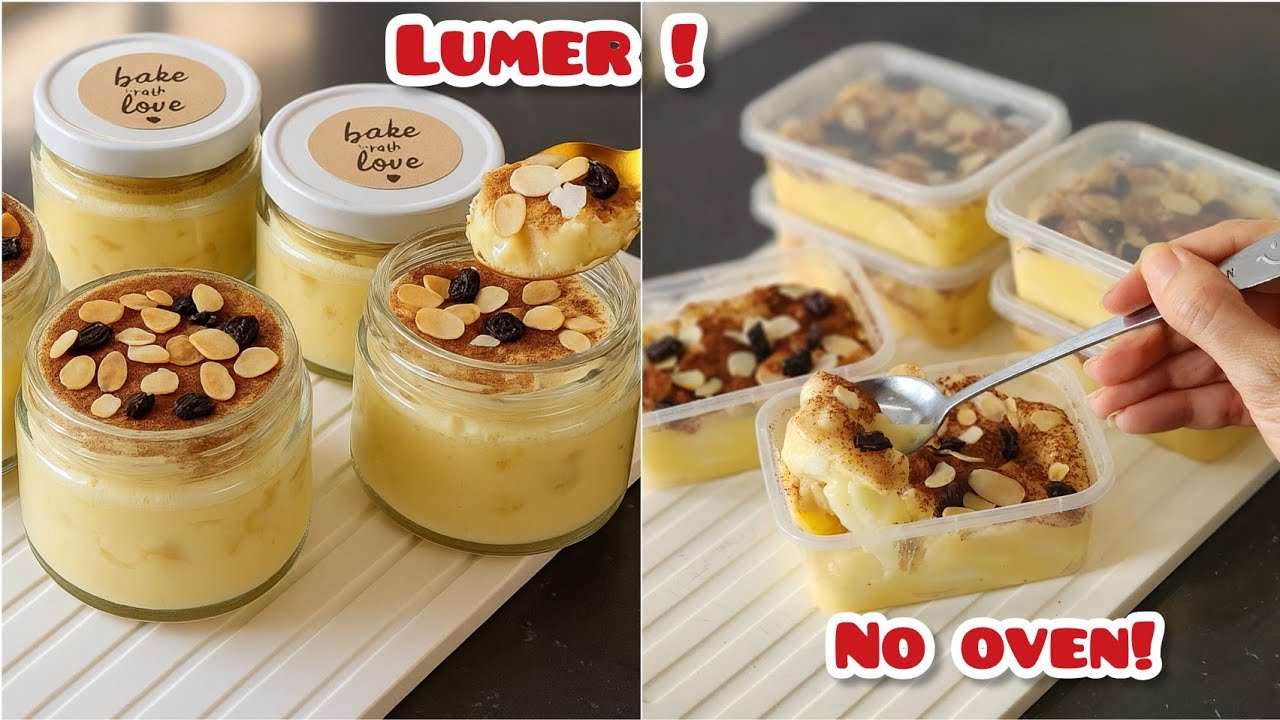 Tanpa oven! Lumer di mulut. Ide jualan dessert box Klappertaart