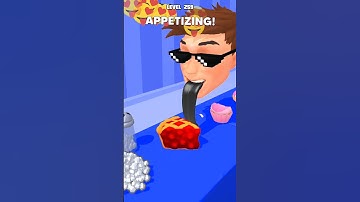 Lick Runner Level 259 - Teste The YUMMY ASMR  Foods And Avoid Bad One 🍔 🍭🍬