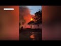 Fire destroys two longtime buildings in downtown Harlem