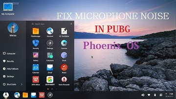 How to fix microphone noise in Pheonix OS PUBG (malay)