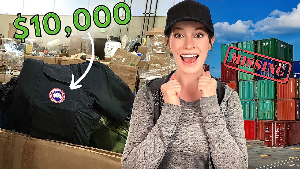 I Paid 800 For LUXURY Lost Cargo (My Best Haul Ever) YouTube